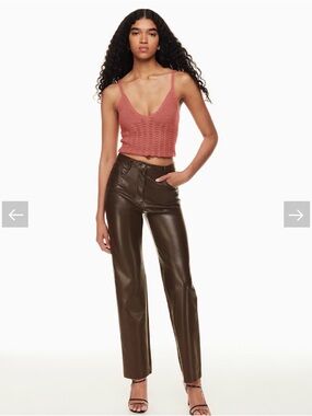 Wilfred Tan Melina Pant Faux Leather